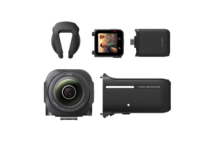  Insta360 ONE RS 1-Inch 360 Edition - 6K 360 Camera with Dual  1-Inch Sensors, Co-Engineered with Leica, 21MP Photo, FlowState  Stabilization, Superb Low Light, Water Resistant : Electronics