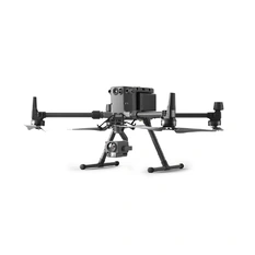 DJI Matrice 300 RTK rear view on white background
