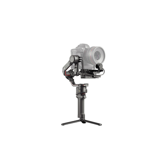 DJI RS2 Pro Combo front view on white background canon camera