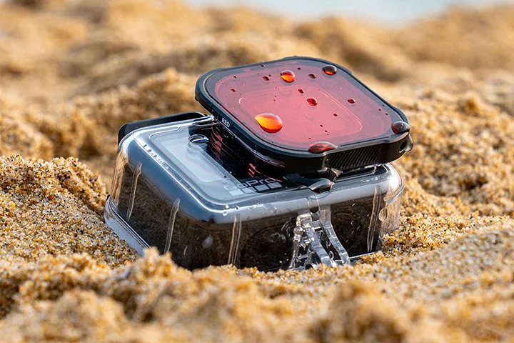 CamGo Waterproof Case With Red Lens Filter For GoPro HERO 13 12 11 10 9 Black