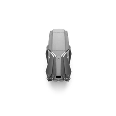 Mavic 2 Pro drone top view on an folded position on a white backdraft
