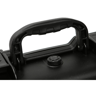 Mini 3 Pro ABS Case handle in focus