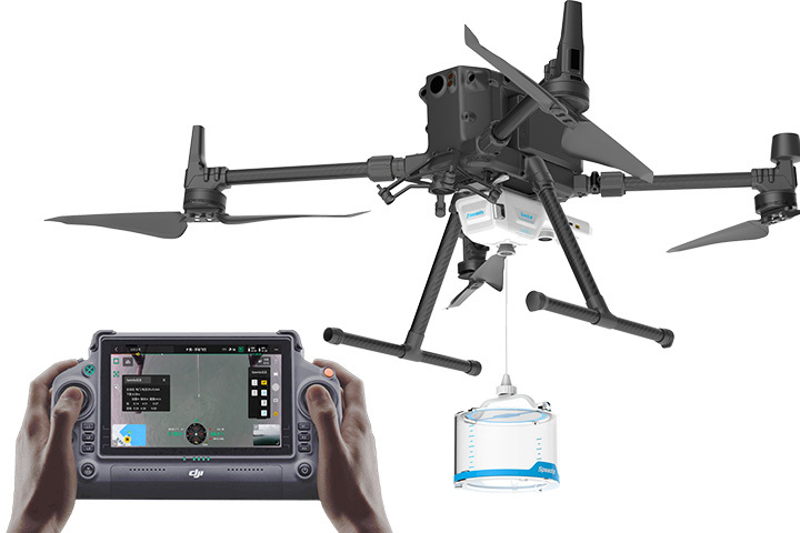 Drone-based Smart Water Sampling System (Speedip V2)