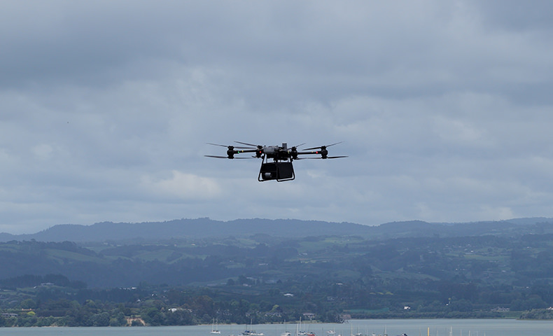 DJI FlyCart 30 Flying Back