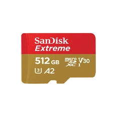 SanDisk Extreme 512GB Micro SD Card with Adapter