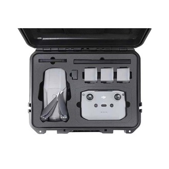 Mavic Air 2 ABS case with the Mavic Air 2 inside on white background