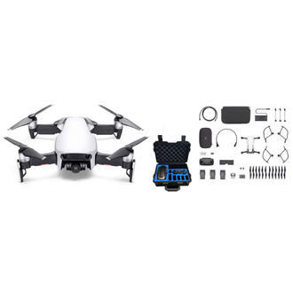 DJI Mavic Air Arctic White Fly More Combo with a free ABS case