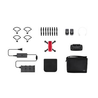 DJI Spark Fly More Combo (Lava Red)